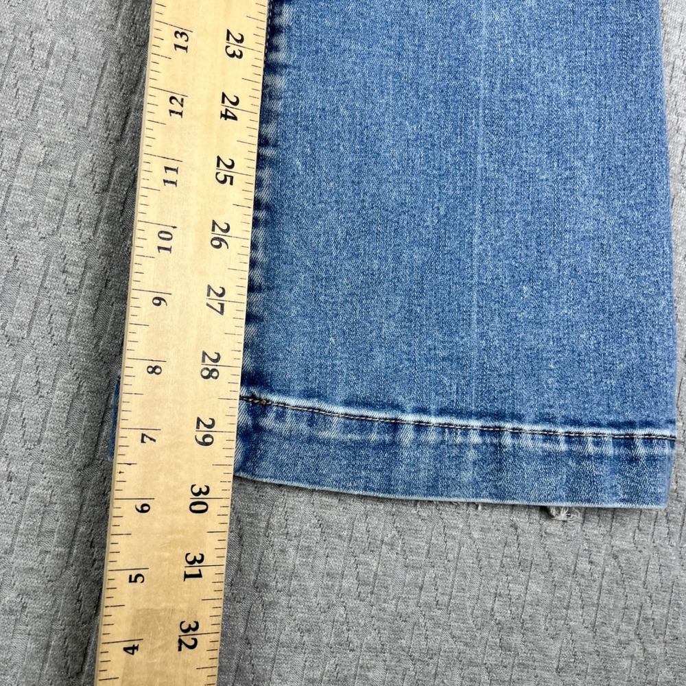 American Eagle Bootcut Flare Jeans Women 4/25x30 Blue Hi-Rise Stretch light wash - Picture 8 of 13